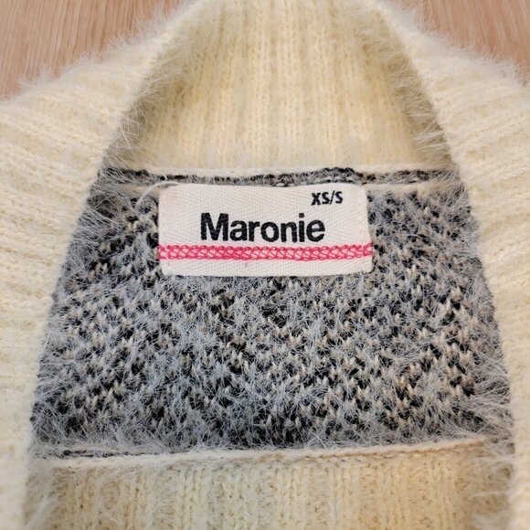 Maronie Soft Baggy Oversized Cheetah Sweater Leopard Animal Print - Picture 5 of 11